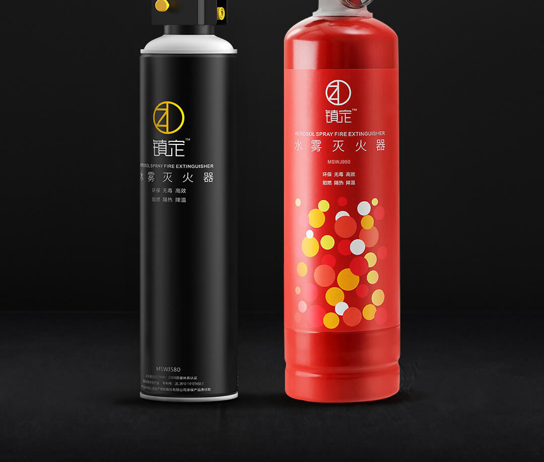 镇定水雾灭火器580ml