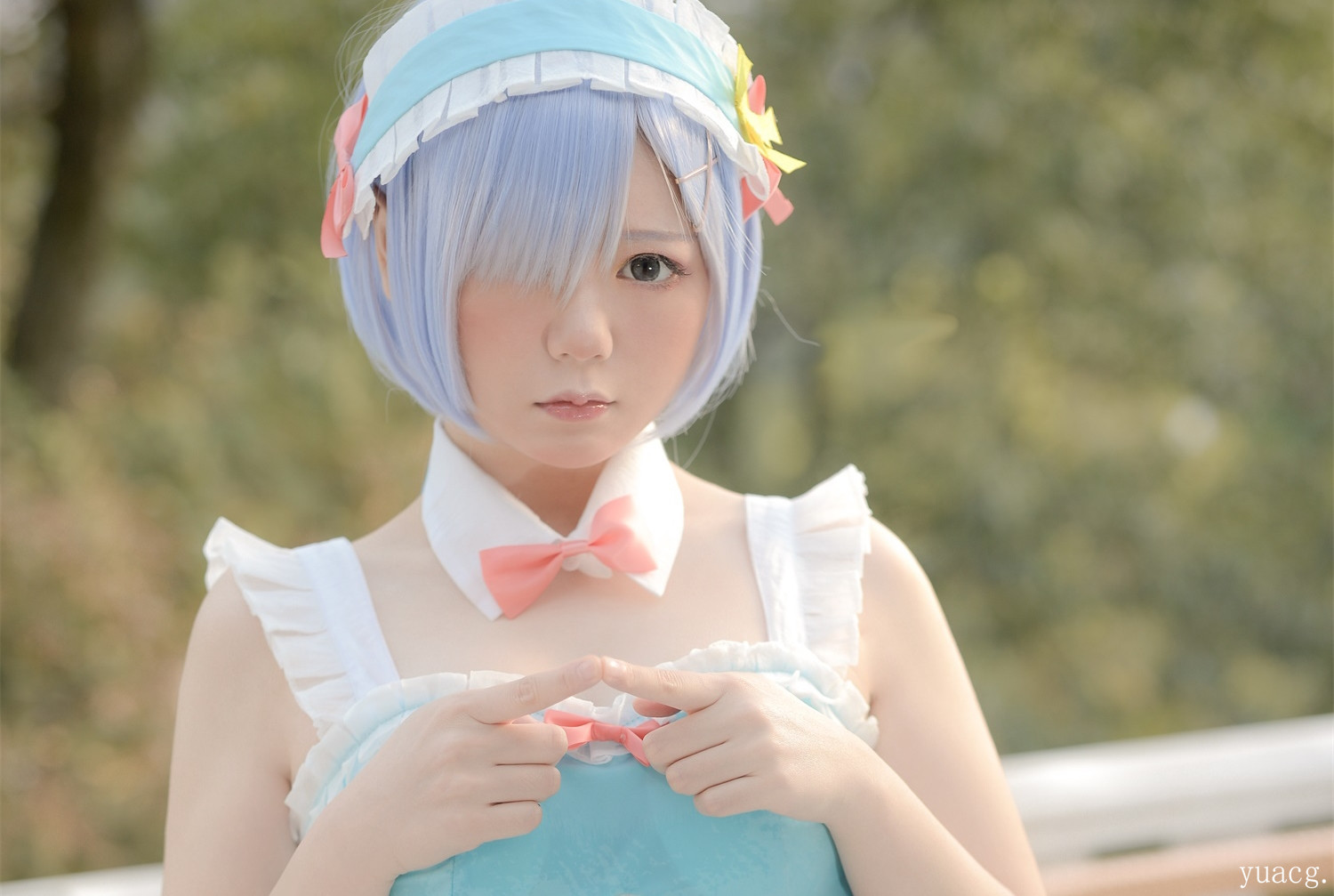 きょう肉肉vol.20 屋外プールにいる?レムちゃん