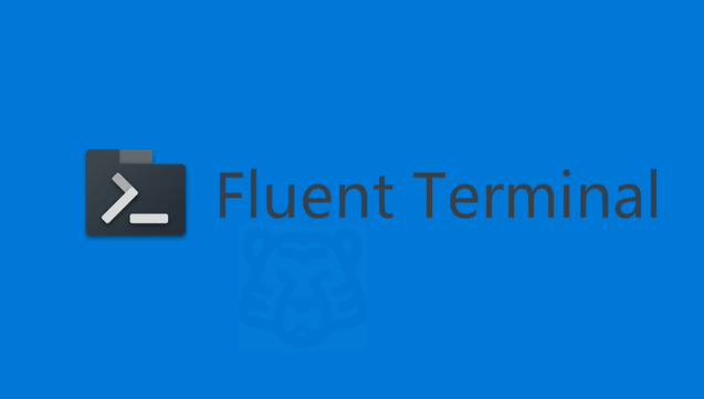 适用Windows的美化终端模拟器:Fluent Terminal